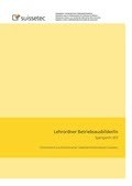 Lehrordner Betriebsausbilder/in Lernmedien für Spengler/in EFZ Lehrordner Betriebsausbilder/in Lernmedien für Spengler/in EFZ
