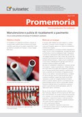 Promemoria Manutenzione e pulizia di riscaldamenti a pavimento Promemoria Manutenzione e pulizia di riscaldamenti a pavimento