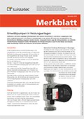 Merkblatt Umwälzpumpen in Heizungsanlagen Merkblatt Umwälzpumpen in Heizungsanlagen
