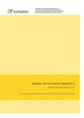Classeur de formation Apprenti-e Supports didactiques électroniques pour ferblantière/ferblantier CFC Classeur de formation Apprenti-e Supports didactiques électroniques pour ferblantière/ferblantier CFC