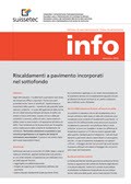 Promemoria Riscaldamenti a pavimento incorporati nel sottofondo Promemoria Riscaldamenti a pavimento incorporati nel sottofondo