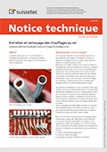 Notice technique Entretien et nettoyage des chauffages au sol Notice technique Entretien et nettoyage des chauffages au sol