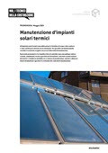 Promemoria Manutenzione d'impianti solari termici Promemoria Manutenzione d'impianti solari termici