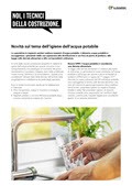 Novità sul tema dell'igiene dell'acqua potabile Novità sul tema dell'igiene dell'acqua potabile
