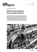 Notice technique Stations de production d'eau chaude sanitaire Notice technique Stations de production d'eau chaude sanitaire