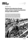 Promemoria Stazioni di produzione d'acqua calda sanitaria (moduli di produzione d'acqua calda sanitaria) Promemoria Stazioni di produzione d'acqua calda sanitaria (moduli di produzione d'acqua calda sanitaria)