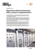Promemoria Ripartizione delle prestazione per RVCS, involucro e impianti elettrici Promemoria Ripartizione delle prestazione per RVCS, involucro e impianti elettrici