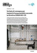 Promemoria Verbale di consegna per impianti d'acqua potabile secondo la direttiva SSIGA W3/C3 Promemoria Verbale di consegna per impianti d'acqua potabile secondo la direttiva SSIGA W3/C3