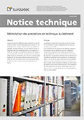 Notice technique Délimitation des prestations en technique du bâtiment