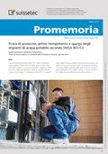 Promemoria Prova di pressione, primo riempimento e spurgo degli impianti di acqua potabile secondo SSIGA W3/C3 Promemoria Prova di pressione, primo riempimento e spurgo degli impianti di acqua potabile secondo SSIGA W3/C3
