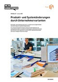 Merkblatt Produkt- und Systemänderungen durch Unternehmervarianten Merkblatt Produkt- und Systemänderungen durch Unternehmervarianten