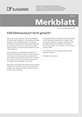Merkblatt CAD-Datenaustausch leicht gemacht Merkblatt CAD-Datenaustausch leicht gemacht