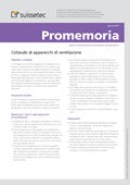 Promemoria Collaudo di apparecchi di ventilazione Promemoria Collaudo di apparecchi di ventilazione