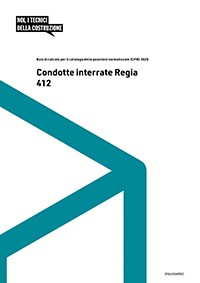 Condotte interrate Regia CPN 412 (Libro rilegato) Condotte interrate Regia CPN 412 (Libro rilegato)