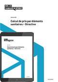 Calcul de prix par éléments sanitaires - Directive (Edition imprimée avec eBook) Calcul de prix par éléments sanitaires - Directive (Edition imprimée avec eBook)