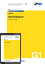 SSIGE-Directive G1     pour les installations de gaz naturel dans les immeubles  (Directives Gaz)   (Edition imprimée avec eBook)