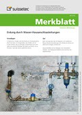 Merkblatt Erdung durch Wasser-Hausanschlussleitungen Merkblatt Erdung durch Wasser-Hausanschlussleitungen