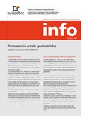 Promemoria Sonde geotermiche Promemoria Sonde geotermiche
