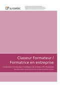 Classeur de formation Formateur / Formatrice en entreprise Constructrice / Constructeur d'installations de ventilation CFC (Production) Classeur de formation Formateur / Formatrice en entreprise Constructrice / Constructeur d'installations de ventilation CFC (Production)