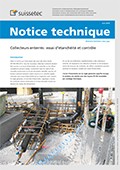 Notice technique Collecteurs enterrés: essai d'étanchéité et contrôle