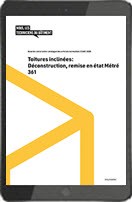 Toitures inclinées : Déconstruction, remise en état Métré CAN 361 (eBook)
