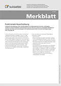 Merkblatt Funktionale Ausschreibung Merkblatt Funktionale Ausschreibung