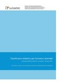 Classificatore didattico per formatori aziendali Materiali didattici per installatori di impianti sanitari AFC Classificatore didattico per formatori aziendali Materiali didattici per installatori di impianti sanitari AFC
