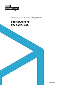 Sanitär Akkord NPK 427/492/495 (Buch gebunden)