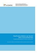 Classificatore didattico per docenti della scuola professionale Materiali didattici per installatori di impianti sanitari AFC Classificatore didattico per docenti della scuola professionale Materiali didattici per installatori di impianti sanitari AFC