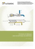 Formules et tableaux pour la technique du bâtiment Formules et tableaux pour la technique du bâtiment