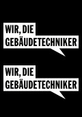 Auto Aufkleber (Montage aussen) «WIR, DIE GEBÄUDETECHNIKER» (Format A2)