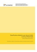 Classificatore didattico per docenti della scuola professionale Materiali didattici per lattonieri AFC Classificatore didattico per docenti della scuola professionale Materiali didattici per lattonieri AFC