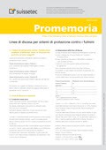 Promemoria Linee di discesa per sistemi di protezione contro i fulmini Promemoria Linee di discesa per sistemi di protezione contro i fulmini