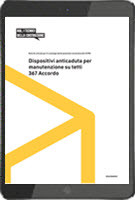 Dispositivi anticaduta per manutenzione su tetti Accordo CPN 367 (E-Book) Dispositivi anticaduta per manutenzione su tetti Accordo CPN 367 (E-Book)